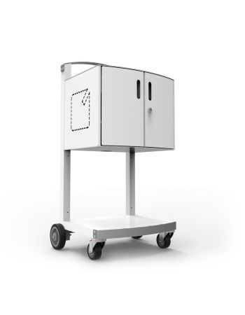 CartiPad Uno - 16 Unit Charging Cart