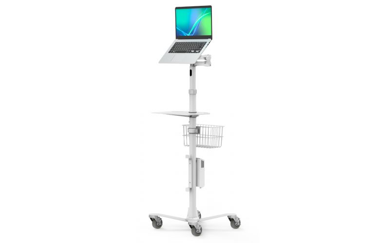 Laptop stand sales rolling cart