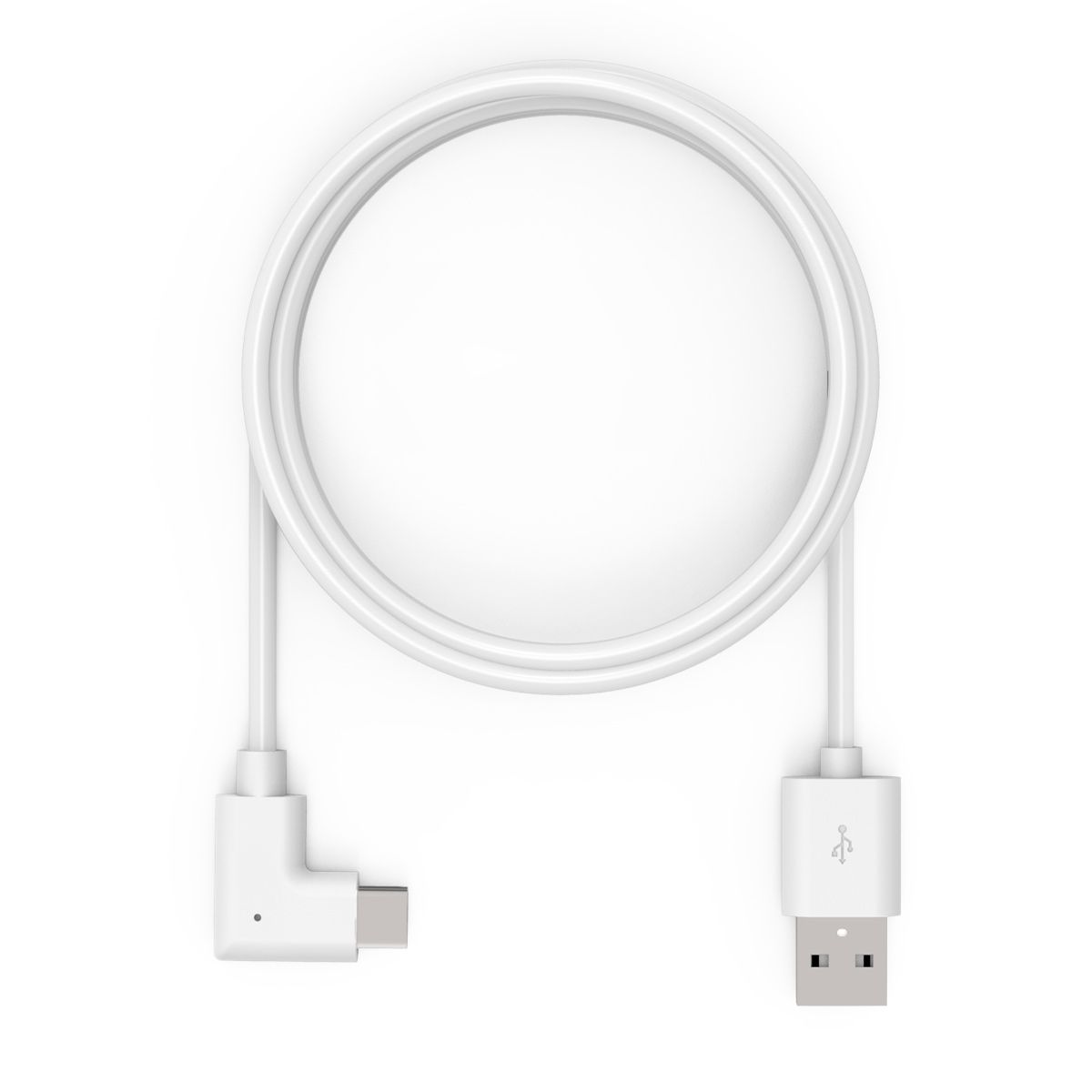 USB-C to Lightning Right Angle Cable - 30 Centimeters